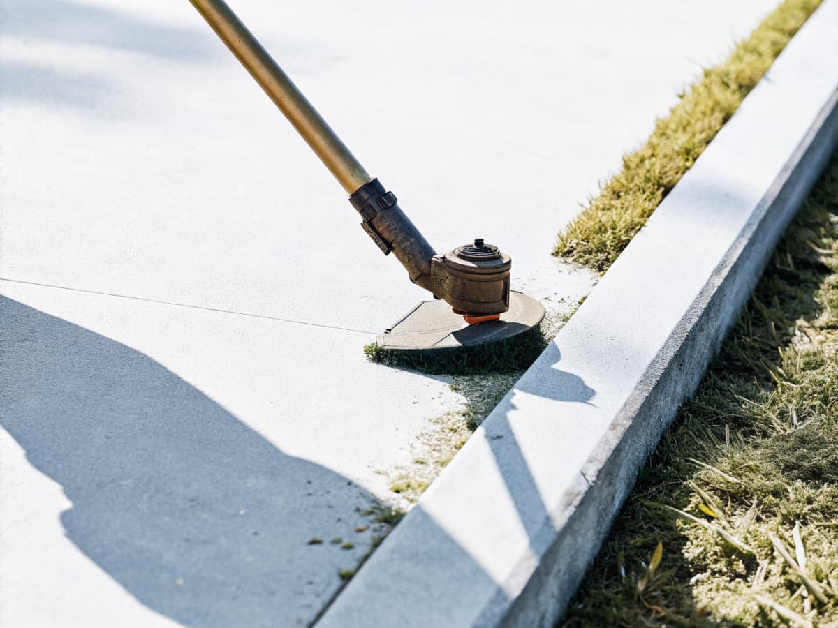 Lawn edge trimming service in Evansville Indiana
